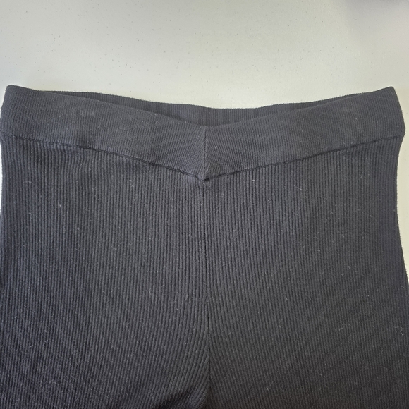 Abercrombie and fitch Ribbed knit  wideleg cropped pants - Picture 4 of 9